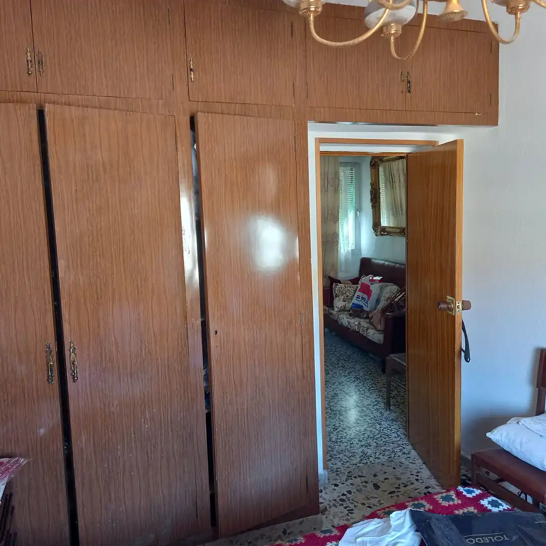 Bedroom of Flat for sale in Toledo  with Terrace and Furnished
