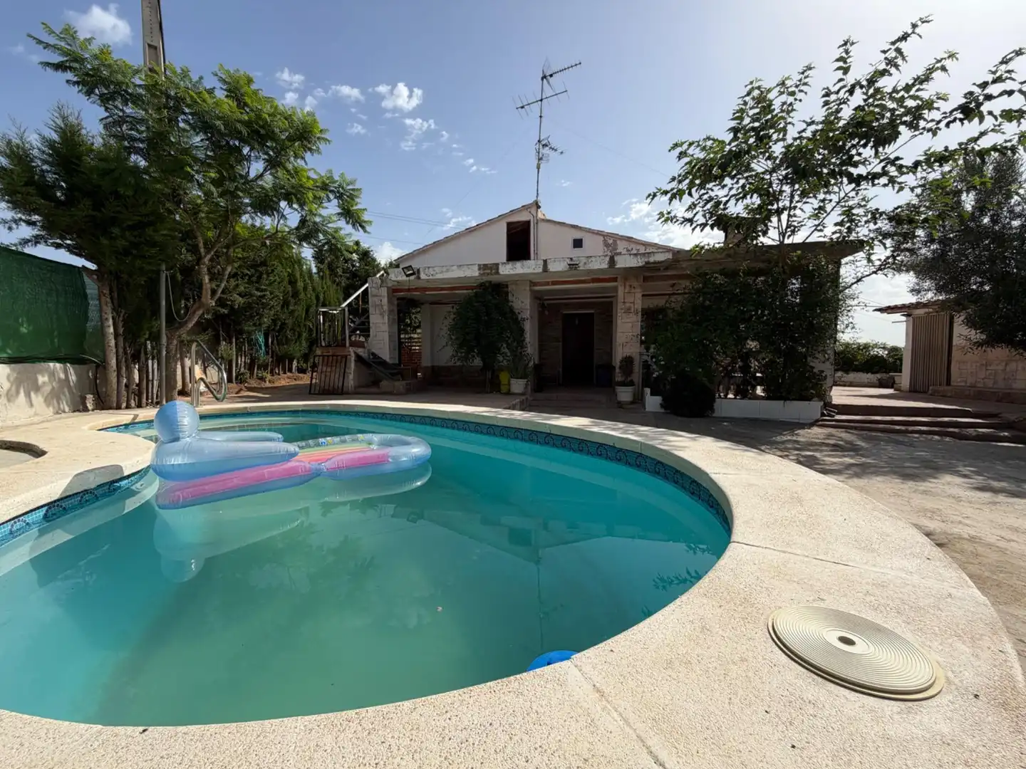 Schwimmbecken von Haus oder Chalet zum Verkauf in Vilamarxant mit Klimaanlage, Terrasse und Abstellraum