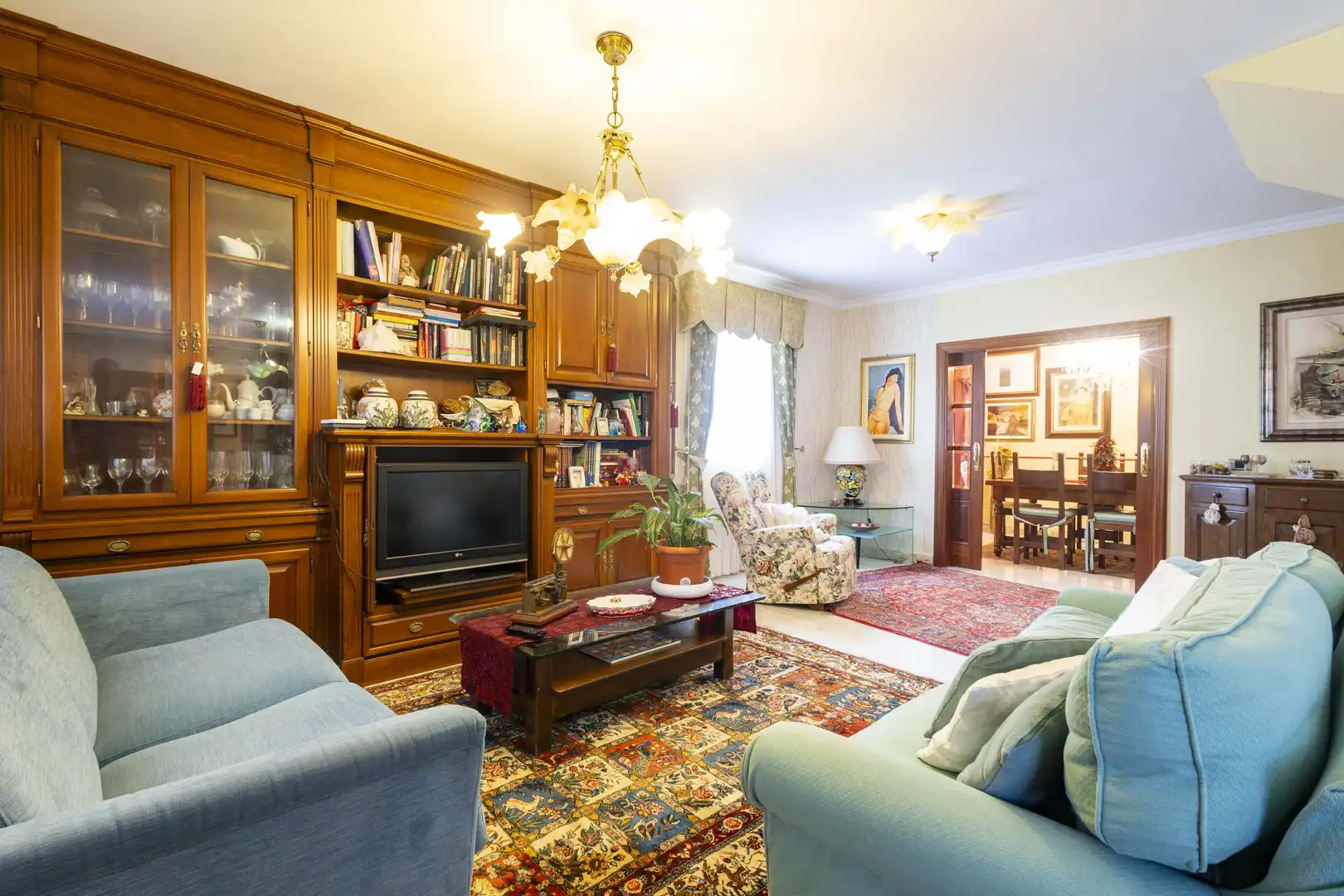 Living room of Houses for sale in San Cristóbal de la Laguna  with Private garden, Terrace and Storage room