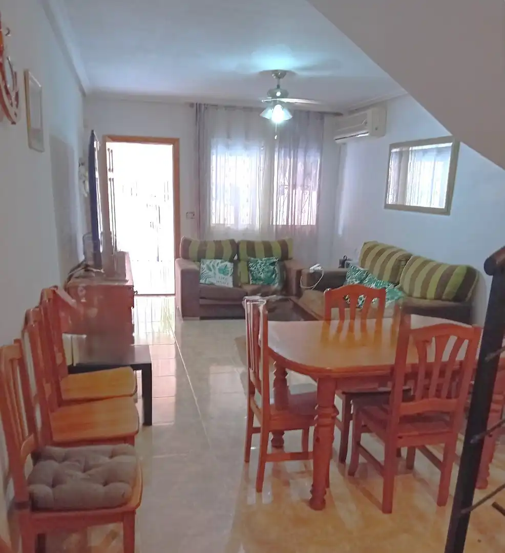 Sala de estar de Casa adosada en venta en Los Alcázares con Aire acondicionado, Amueblado y Horno