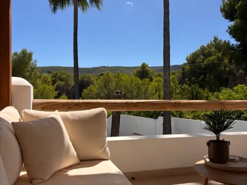 Terrassa de Casa o xalet en venda en Cap Martí - El Tossalet - Pinomar
