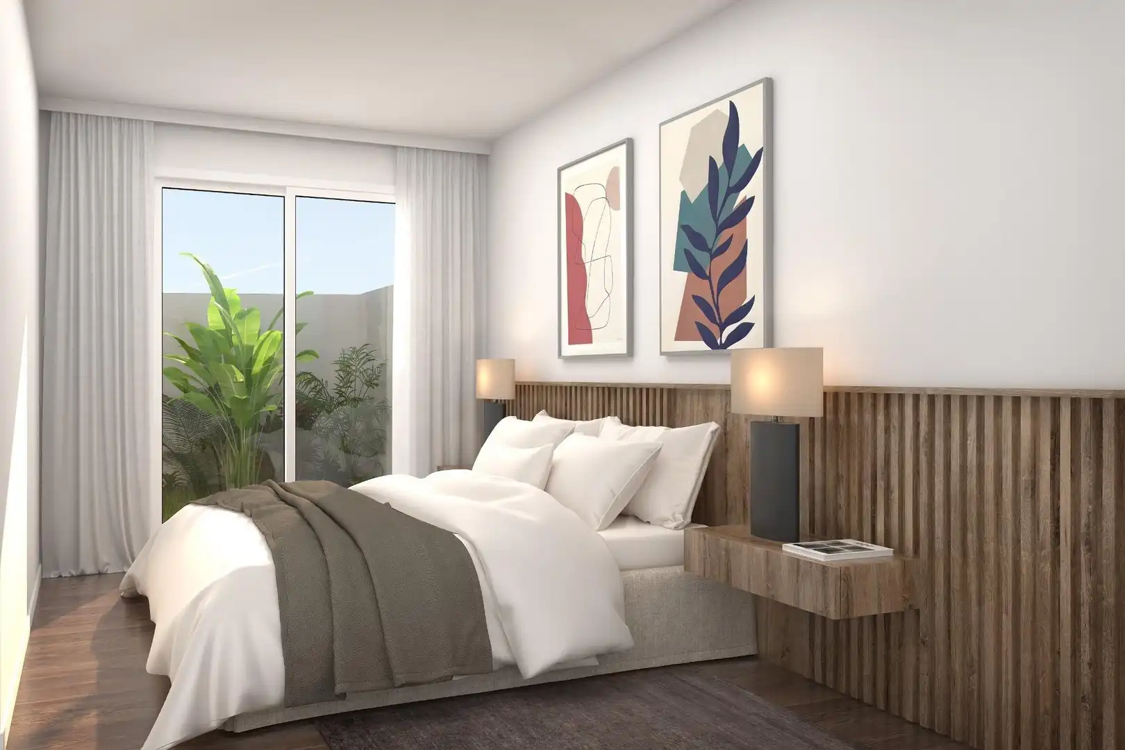 Schlafzimmer von Maisonette zum Verkauf in Águilas mit Klimaanlage, Terrasse und Abstellraum