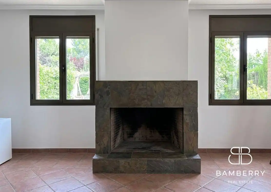 Sala d'estar de Casa o xalet en venda en Castelldefels
