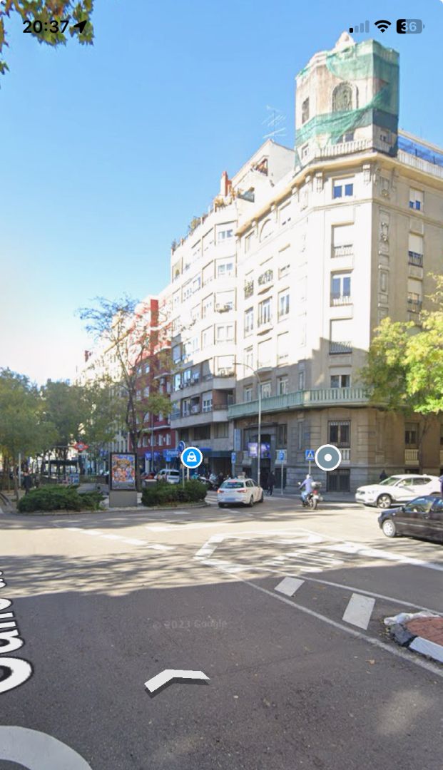 Vista exterior de Piso en venta en  Madrid Capital con Aire acondicionado, Calefacción y Amueblado