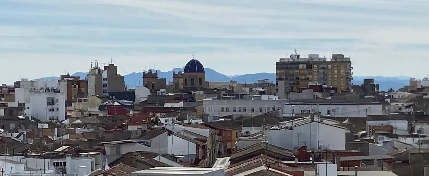 Vista exterior de Piso en venta en Benifaió con Aire acondicionado, Calefacción y Terraza