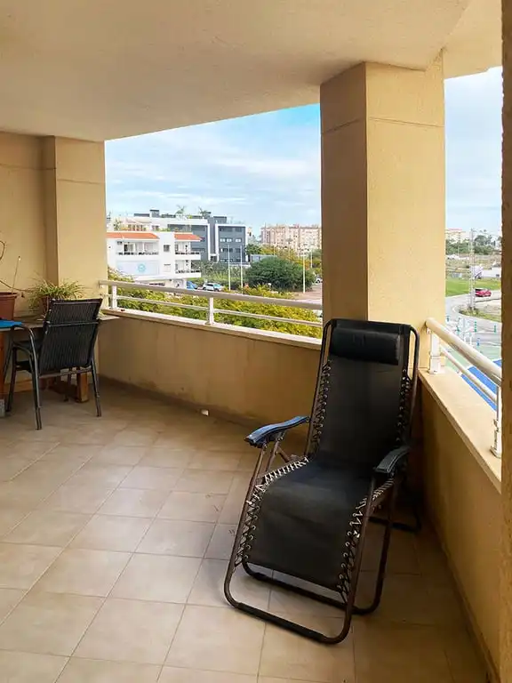 Balcony of Attic for sale in Jávea / Xàbia  with Air Conditioner, Private garden and Storage room