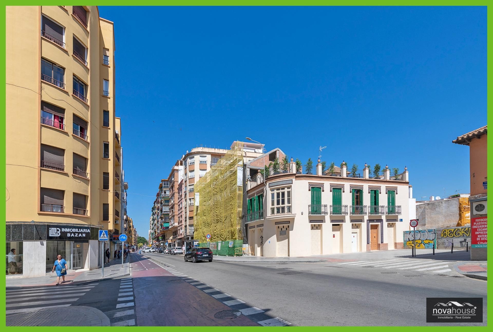 Exterior view of Flat for sale in Málaga Capital  with Terrace and Balcony