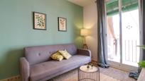 Living room of Flat for sale in  Barcelona Capital  with Air Conditioner, Terrace and Balcony