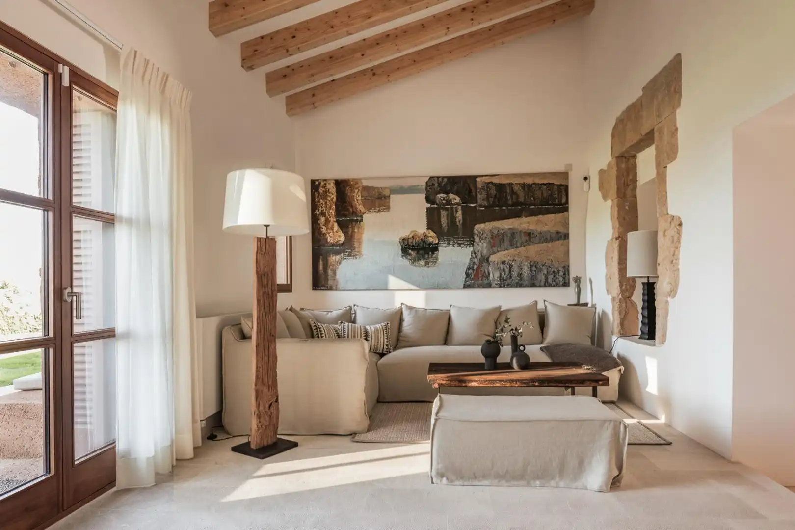 Living room of Country homes for sale in Sant Llorenç des Cardassar  with Air Conditioner, Heating and Private garden