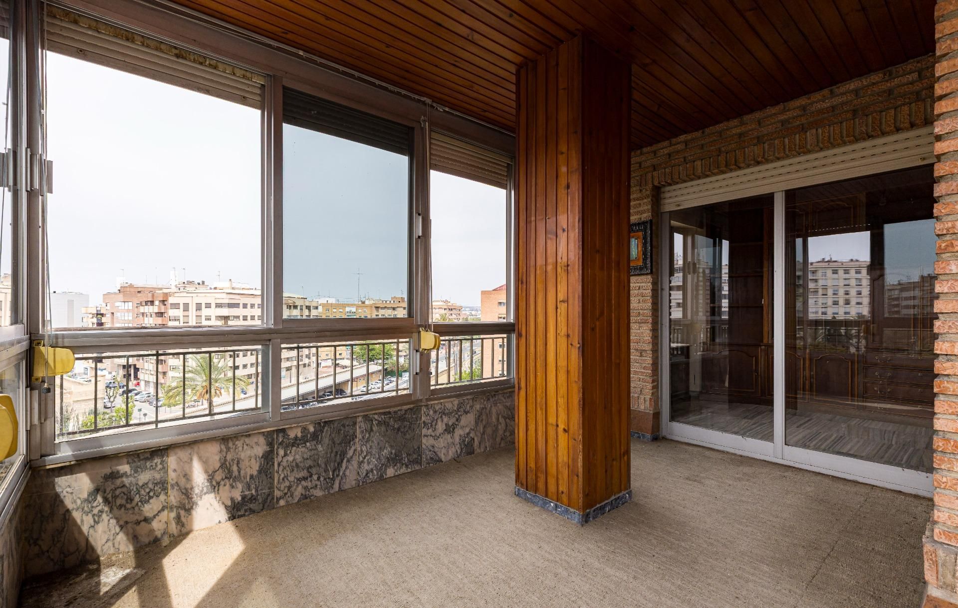 Bedroom of Flat for sale in  Murcia Capital  with Air Conditioner, Heating and Parquet flooring