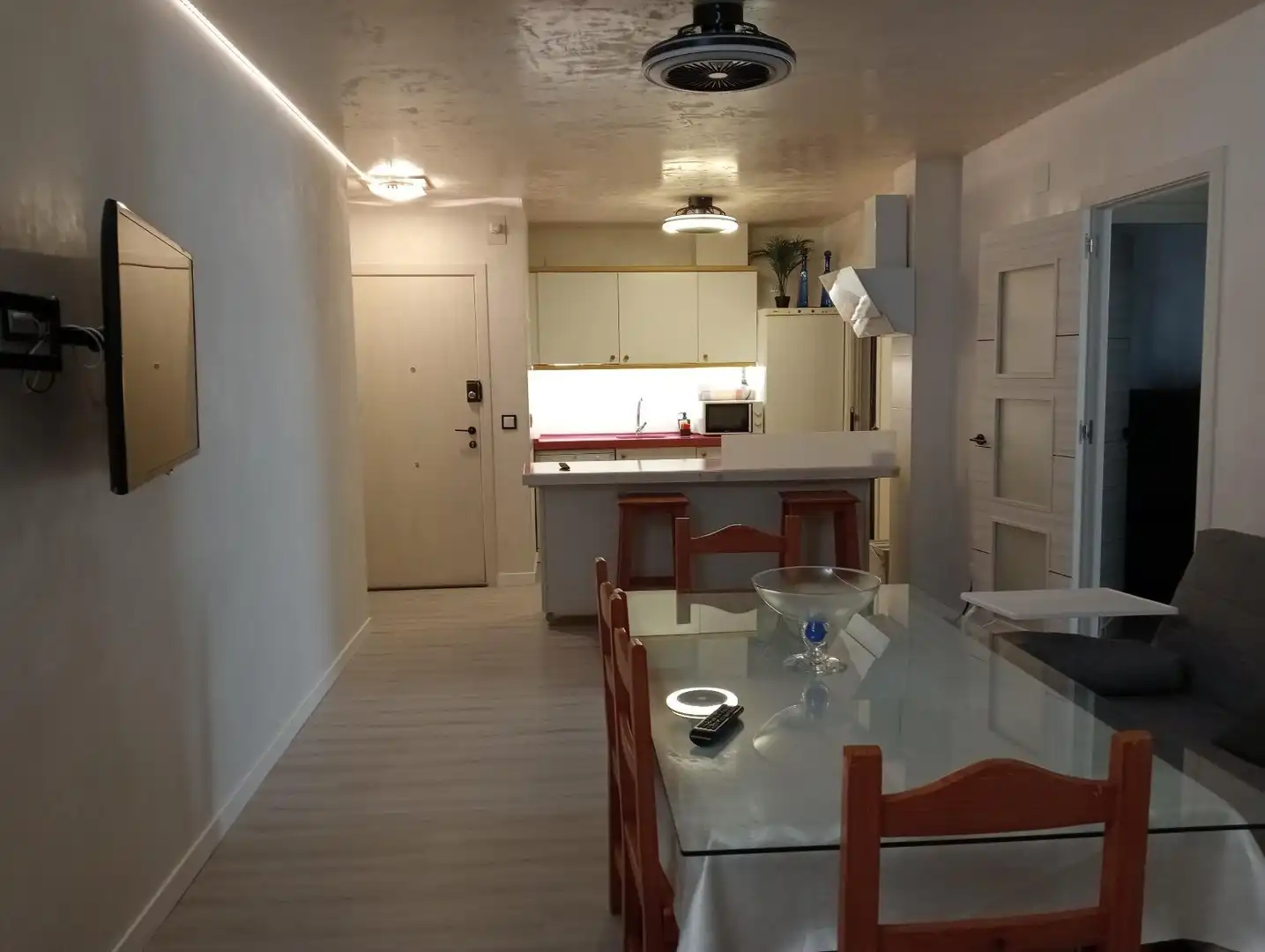 Cocina de Apartamento en venta en La Antilla con Terraza y Amueblado