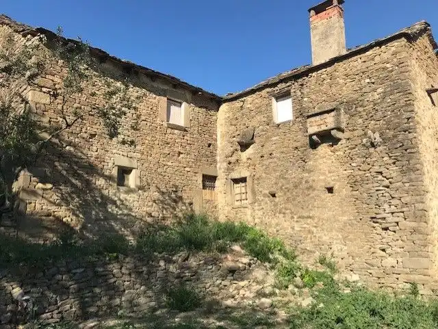 Vista exterior de Finca rústica en venda en Caldearenas amb Terrassa i Traster