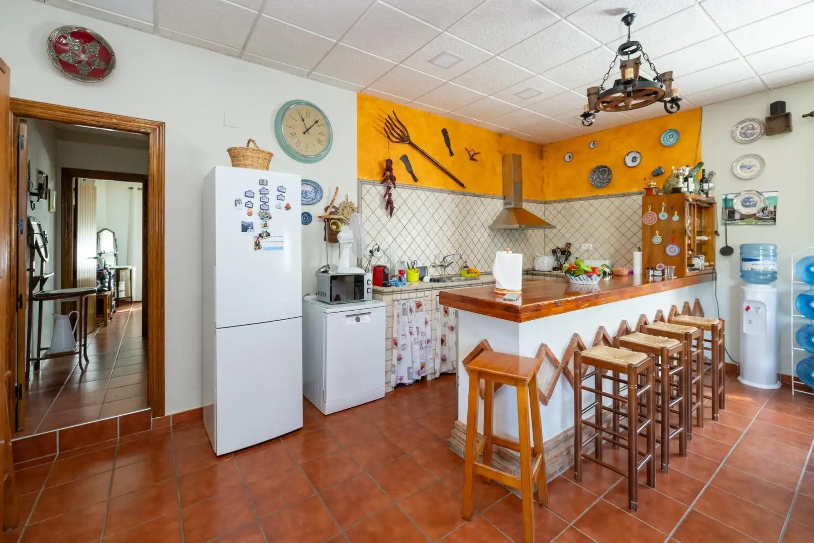 Cocina de Casa o chalet en venta en Darro con Aire acondicionado, Calefacción y Jardín privado