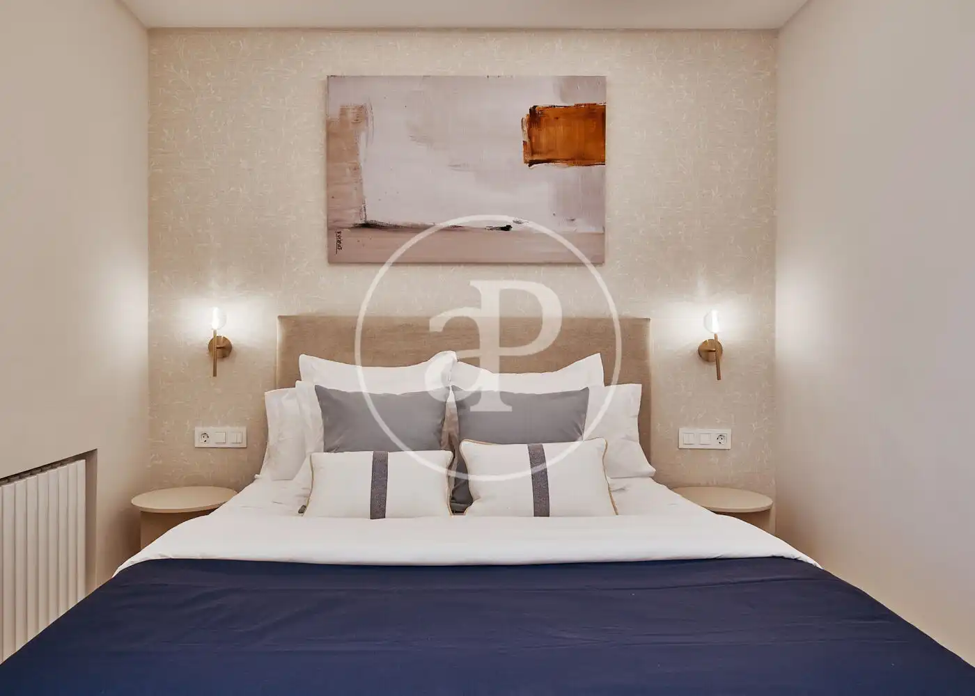 Bedroom of Flat for sale in Madrid  with Air Conditioner, Heating and Terrace