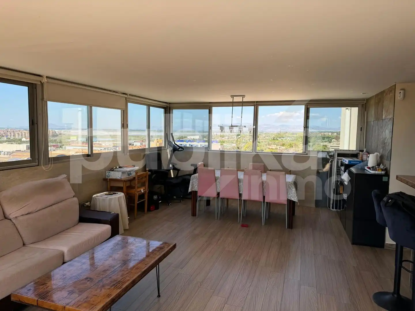 Sala de estar de Ático en venta en Santa Pola con Aire acondicionado, Calefacción y Terraza