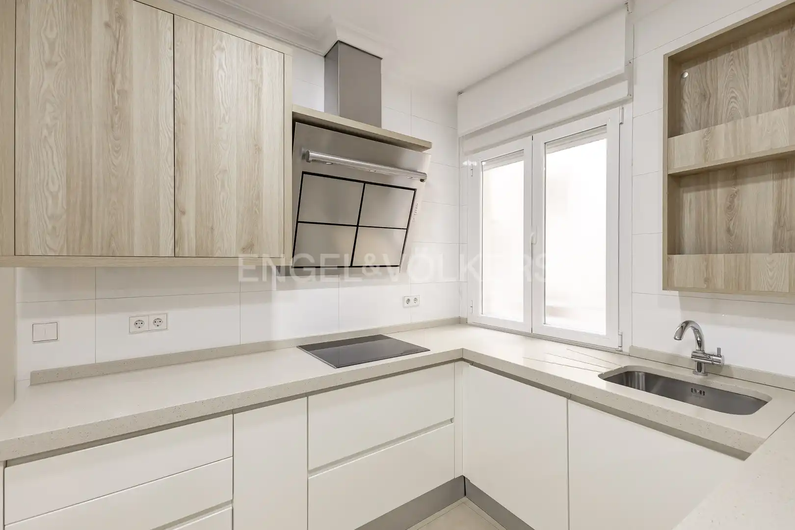 Küche von Wohnung zur Miete in Madrid mit Klimaanlage und Heizung