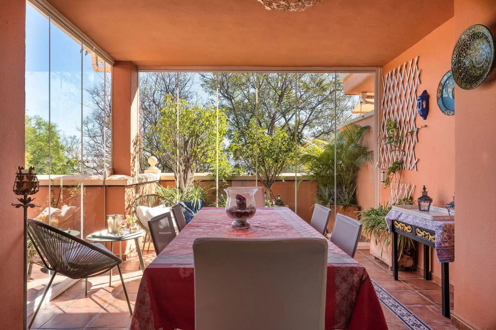 Terrace of Attic for sale in Marbella  with Terrace, Swimming Pool and Alarm