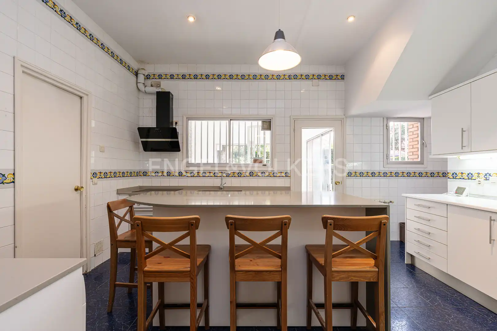 Kitchen of Houses for rent in Madrid  with Air Conditioner, Heating and Private garden