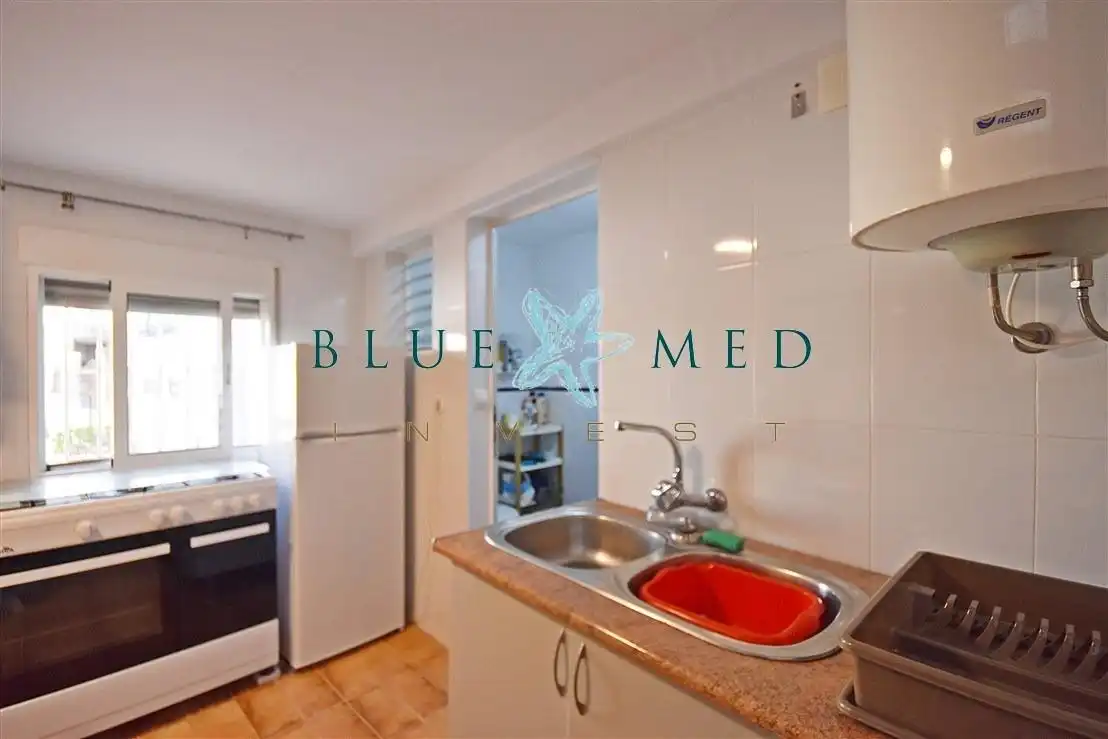 Cocina de Casa o chalet en venta en Fuente Álamo de Murcia con Aire acondicionado, Calefacción y Terraza