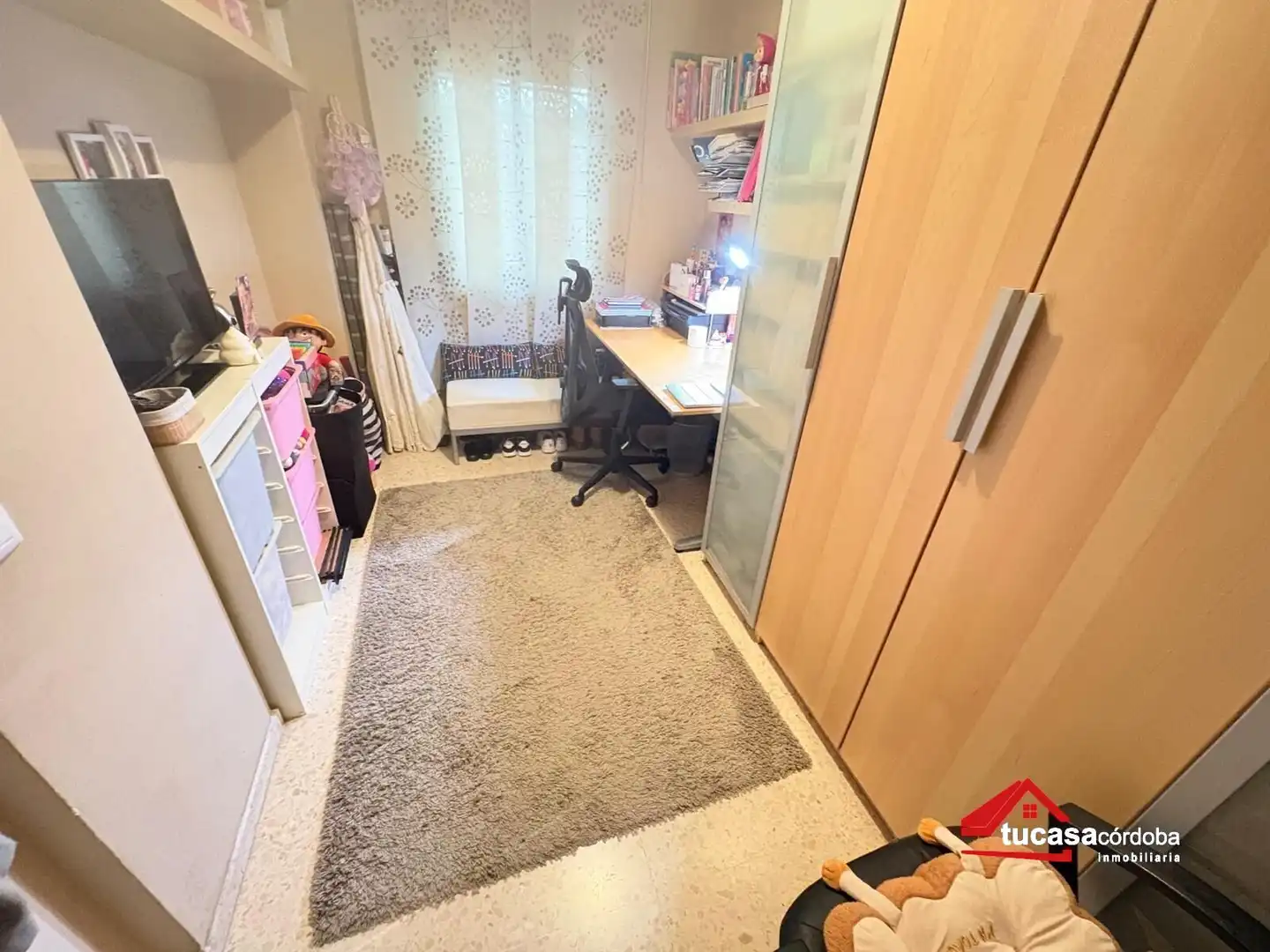 Bedroom of Flat for sale in Córdoba  with Air Conditioner and Balcony
