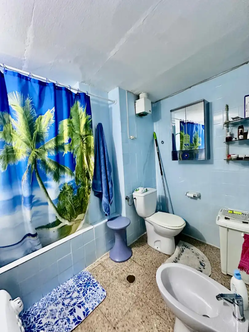 Bathroom of Flat for rent in Torremolinos  with Furnished, Washing machine and Microwave