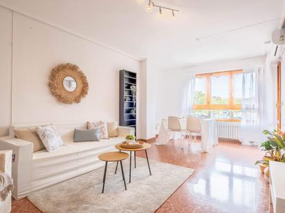 Sala de estar de Piso en venta en  Zaragoza Capital con Aire acondicionado, Calefacción y Terraza