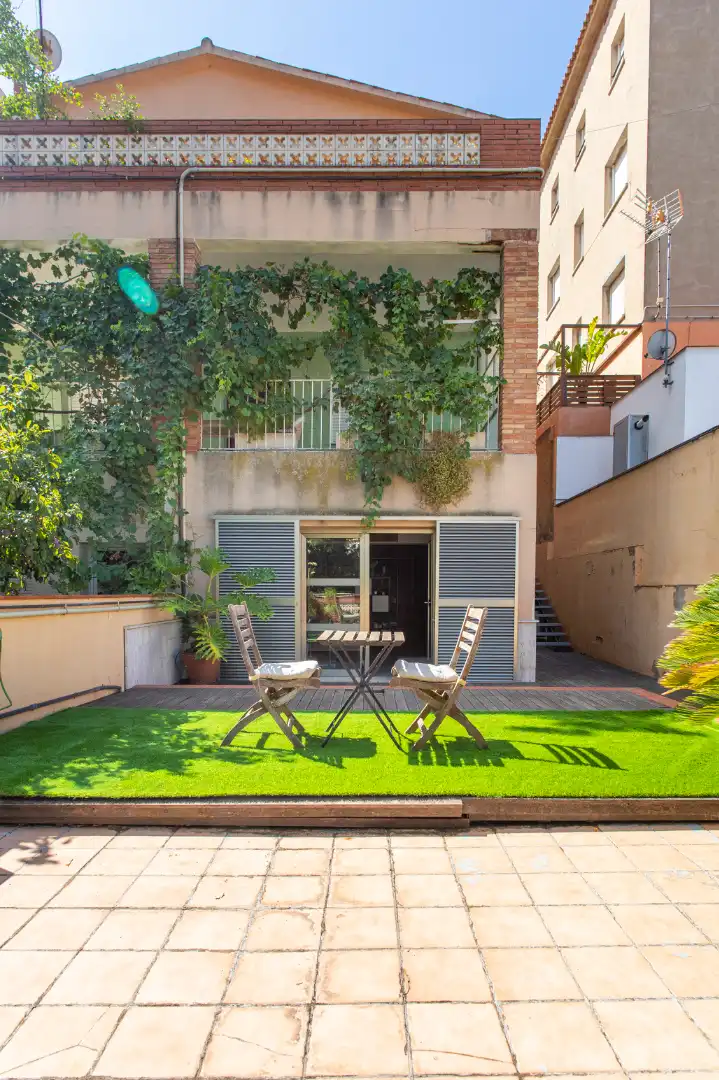 Terraza de Casa o chalet en venta en Sant Just Desvern con Aire acondicionado, Calefacción y Jardín privado