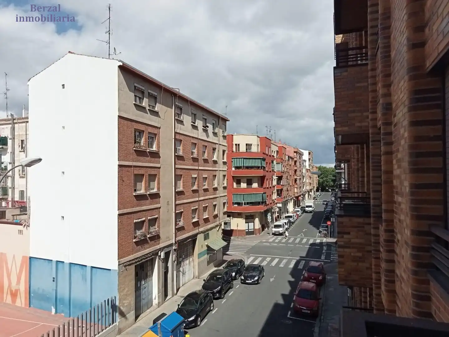 Exterior view of Flat for sale in  Logroño  with Heating, Private garden and Terrace