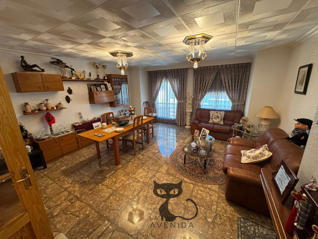 Sala d'estar de Casa adosada en venda en Massanassa amb Aire condicionat, Terrassa i Traster