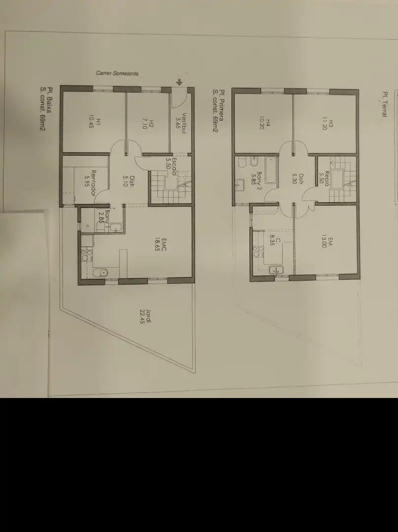 Houses for sale in Esplugues de Llobregat  with Heating, Parquet flooring and Terrace