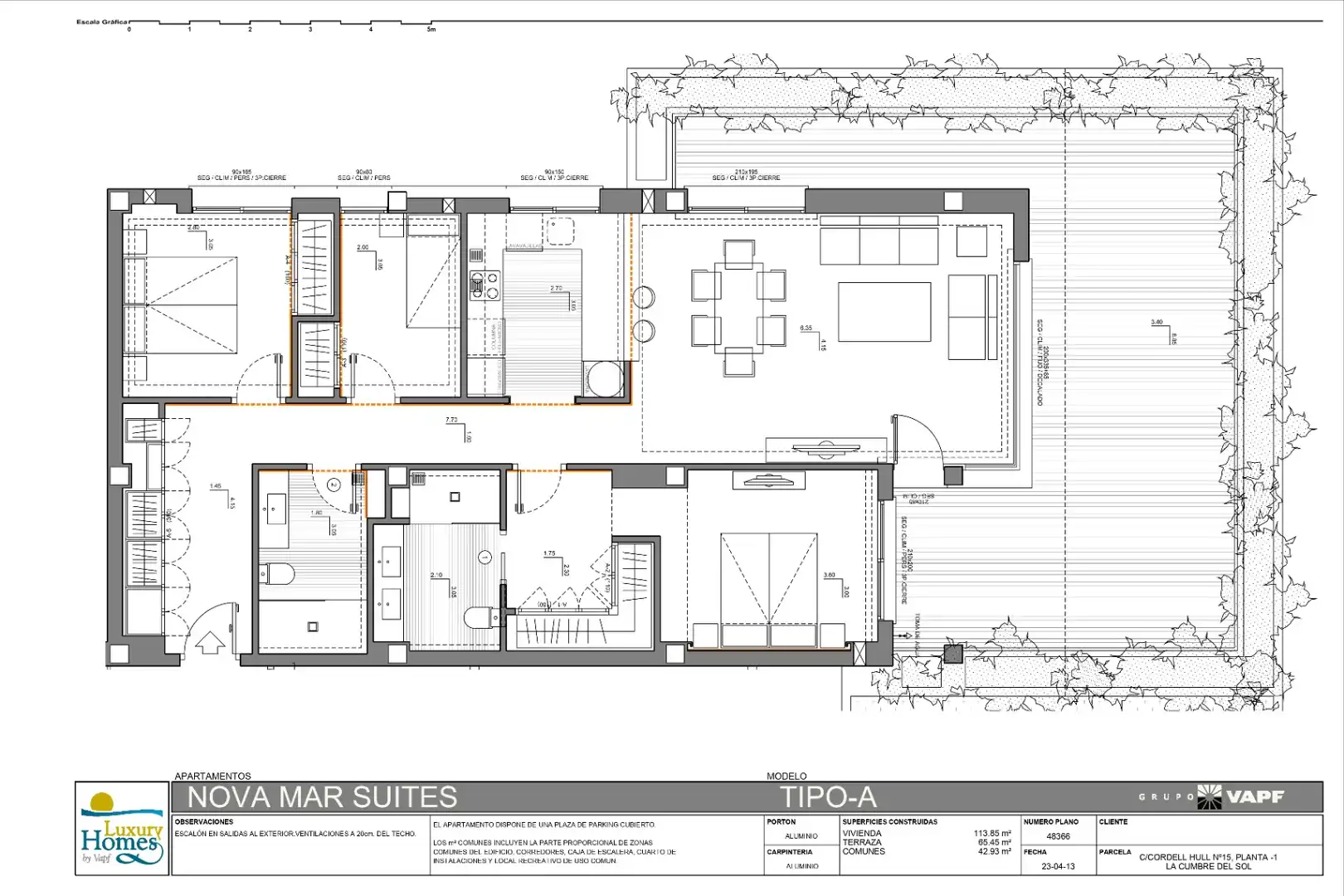 Apartament amb piscina en venda a Cumbre del Sol, imagen 53