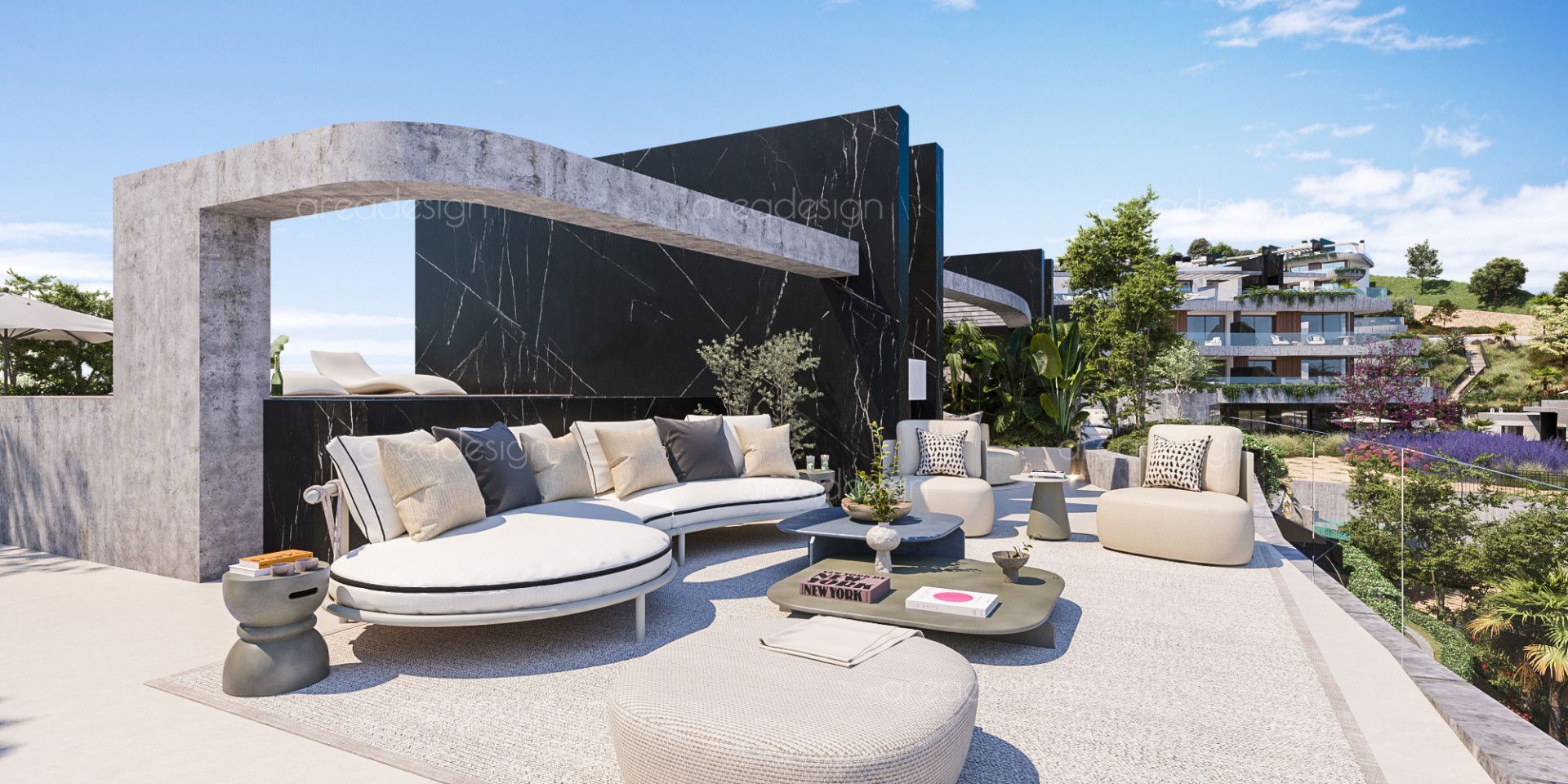 Terraza de Planta baja en venta en Marbella con Aire acondicionado, Jardín privado y Terraza