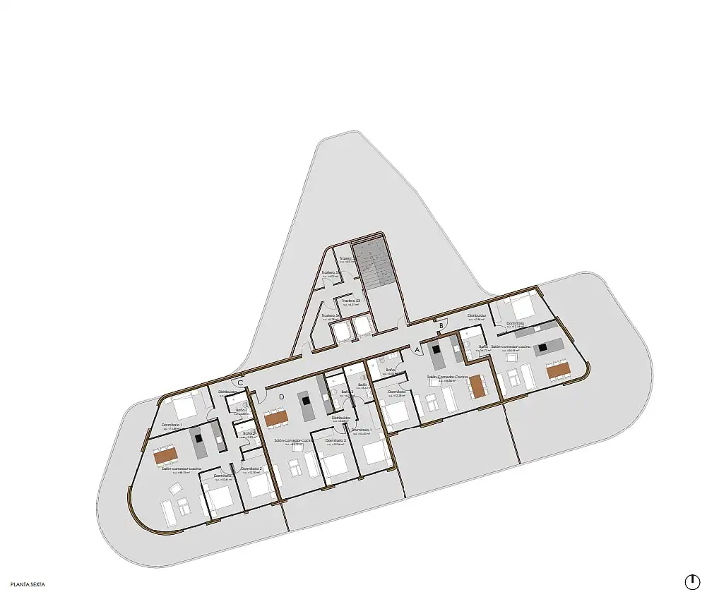 Mini appartamento con terrazza in vendita a Zona Pueblo, imagen 25