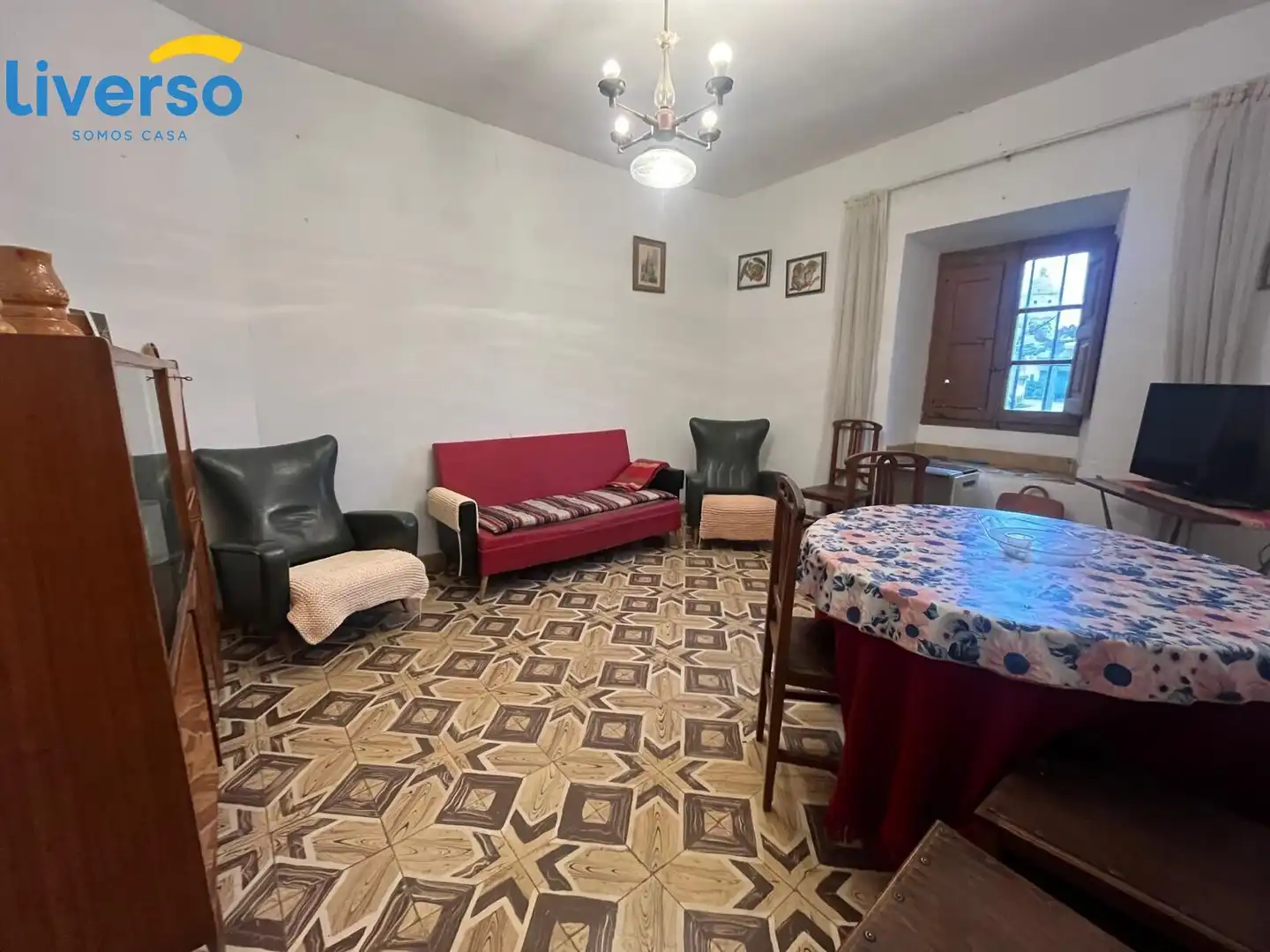 Sala de estar de Casa o chalet en venta en Villasandino con Amueblado