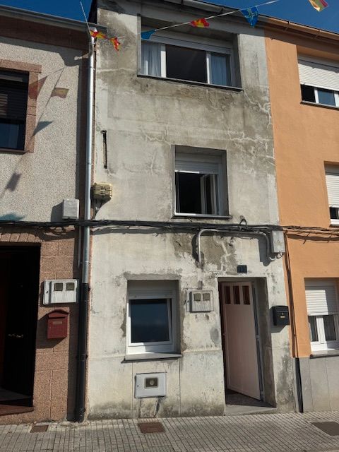 Exterior view of Single-family semi-detached for sale in Vegadeo  with Heating, Private garden and Furnished