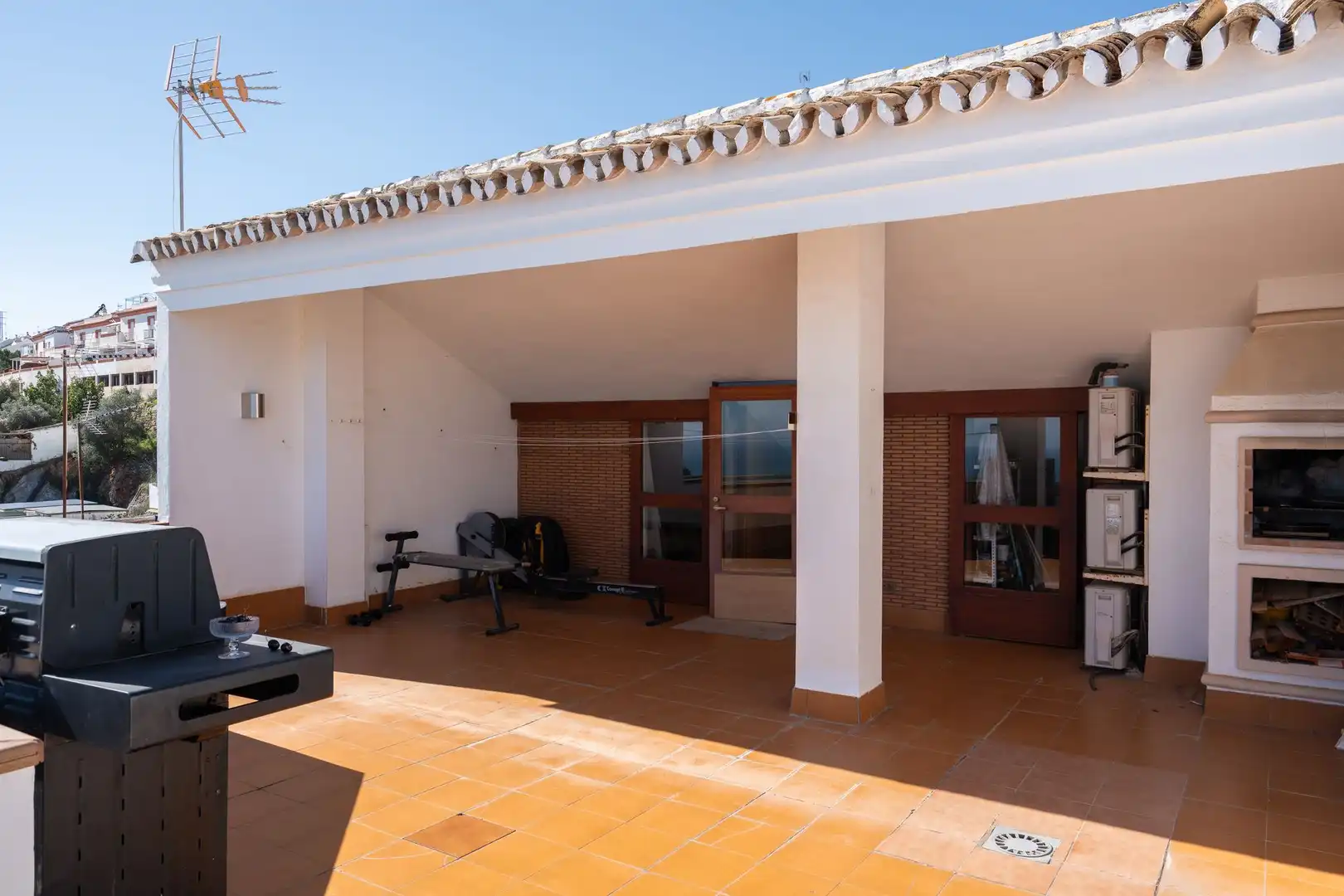 Terrassa de Casa adosada en venda en Benalmádena amb Terrassa i Balcó