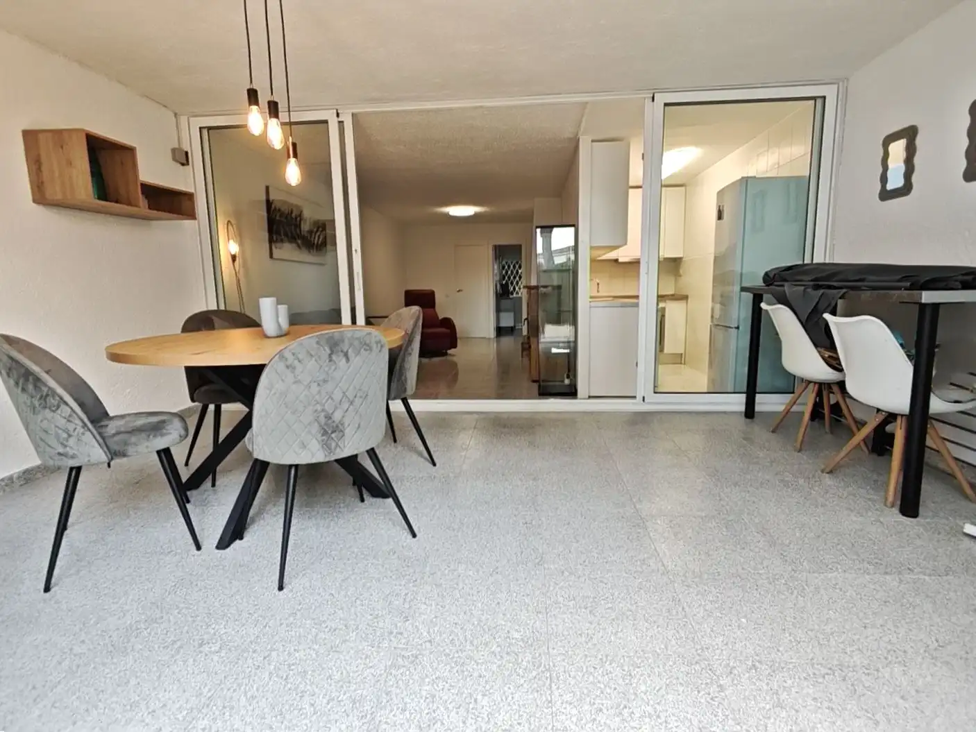 Dining room of Apartments for sale in Castell d'Aro, Platja d'Aro i s'Agaró  with Private garden, Terrace and Furnished