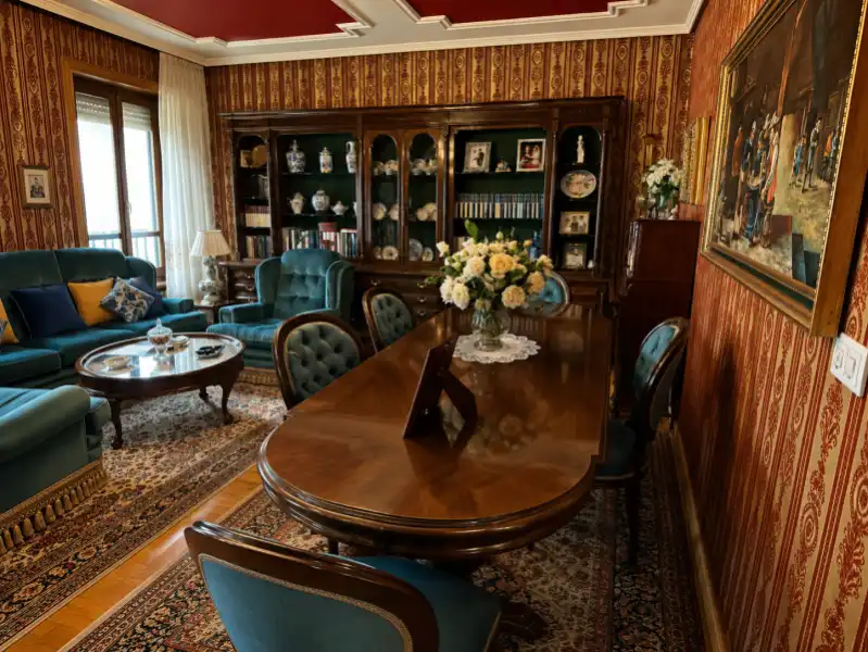 Dining room of Flat for sale in Muros de Nalón  with Furnished