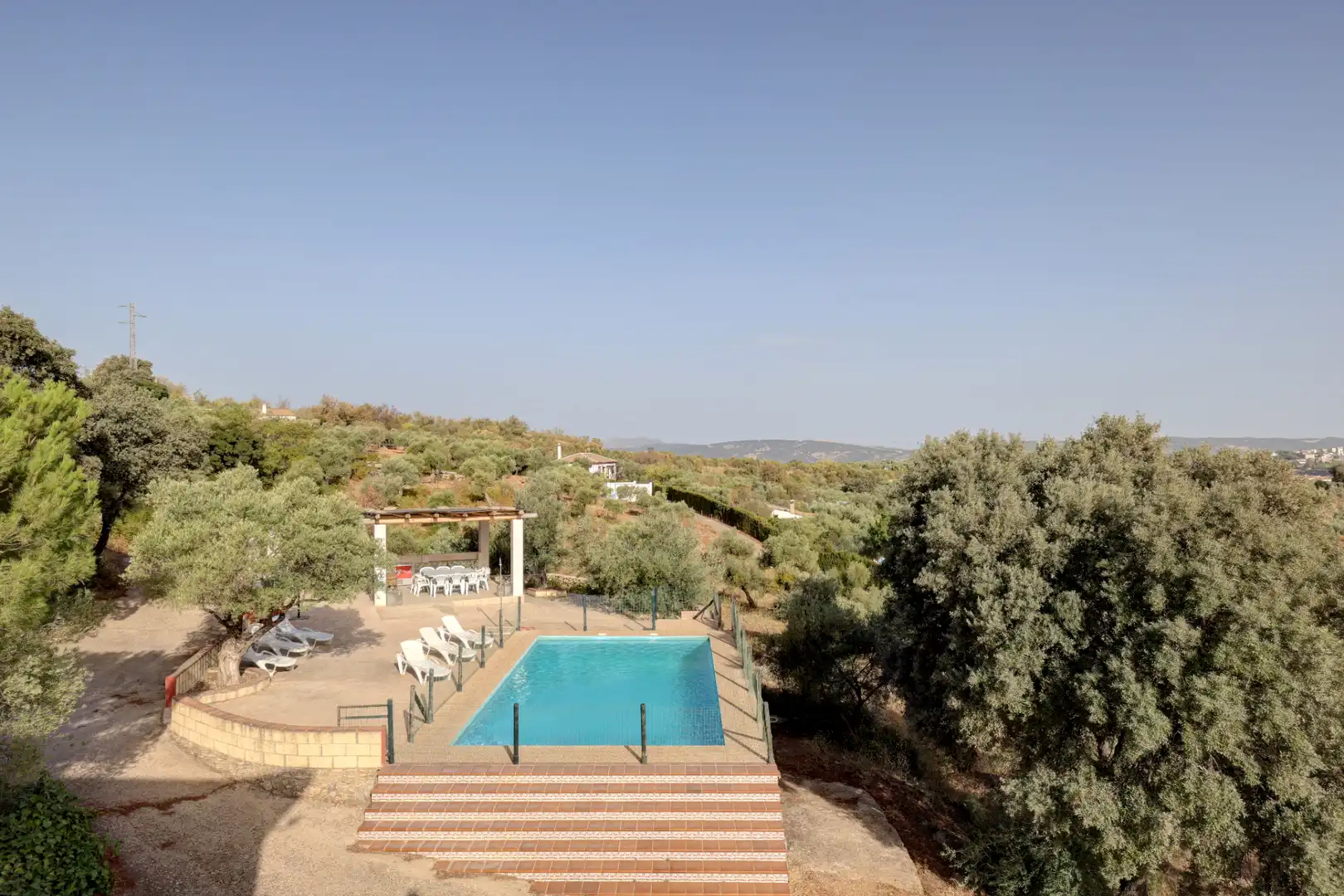 Swimming pool of Country homes for sale in Ronda  with Private garden, Terrace and Swimming Pool
