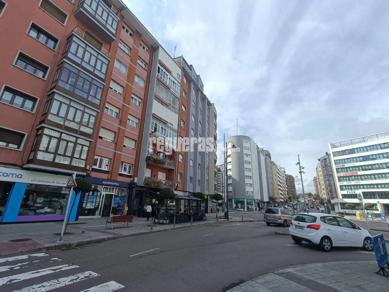 Exterior view of Flat for rent in Avilés  with Heating and Furnished