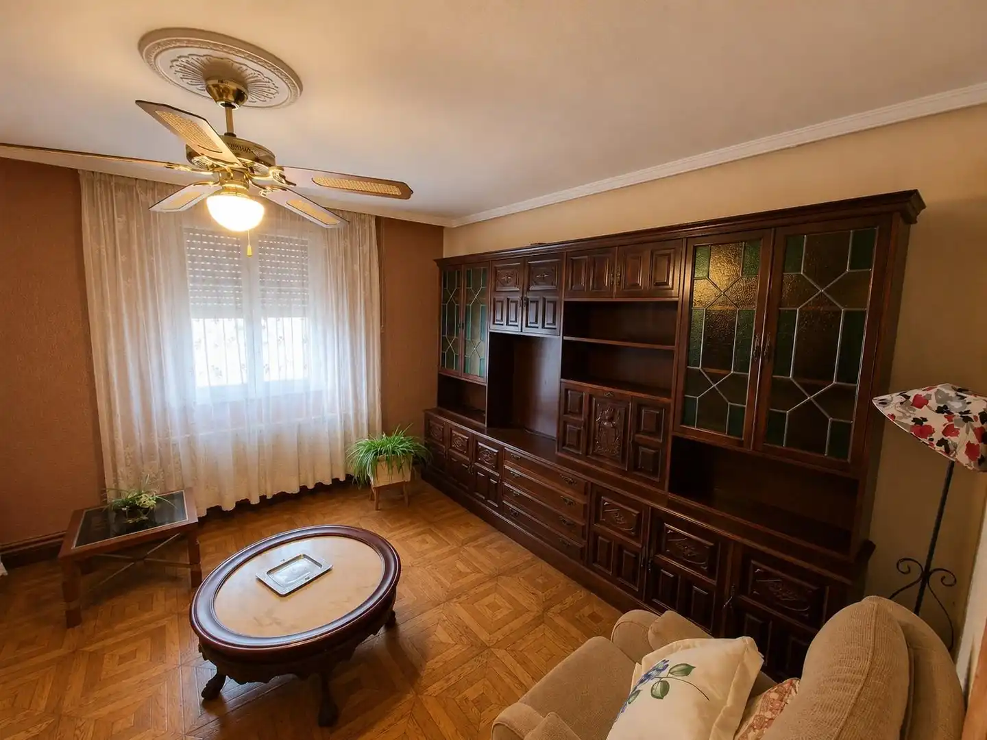 Living room of Flat for sale in Burlada / Burlata  with Heating