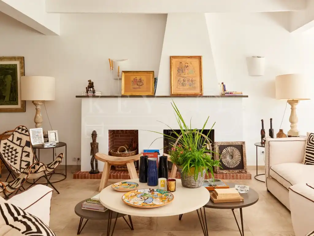 Living room of Houses for sale in Es Castell  with Air Conditioner, Heating and Private garden
