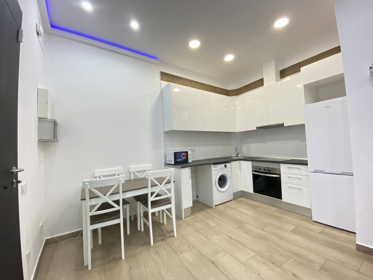 Kitchen of Study for sale in  Barcelona Capital  with Parquet flooring and Furnished