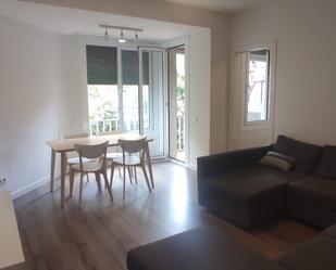 Living room of Flat to rent in  Barcelona Capital  with Air Conditioner and Balcony