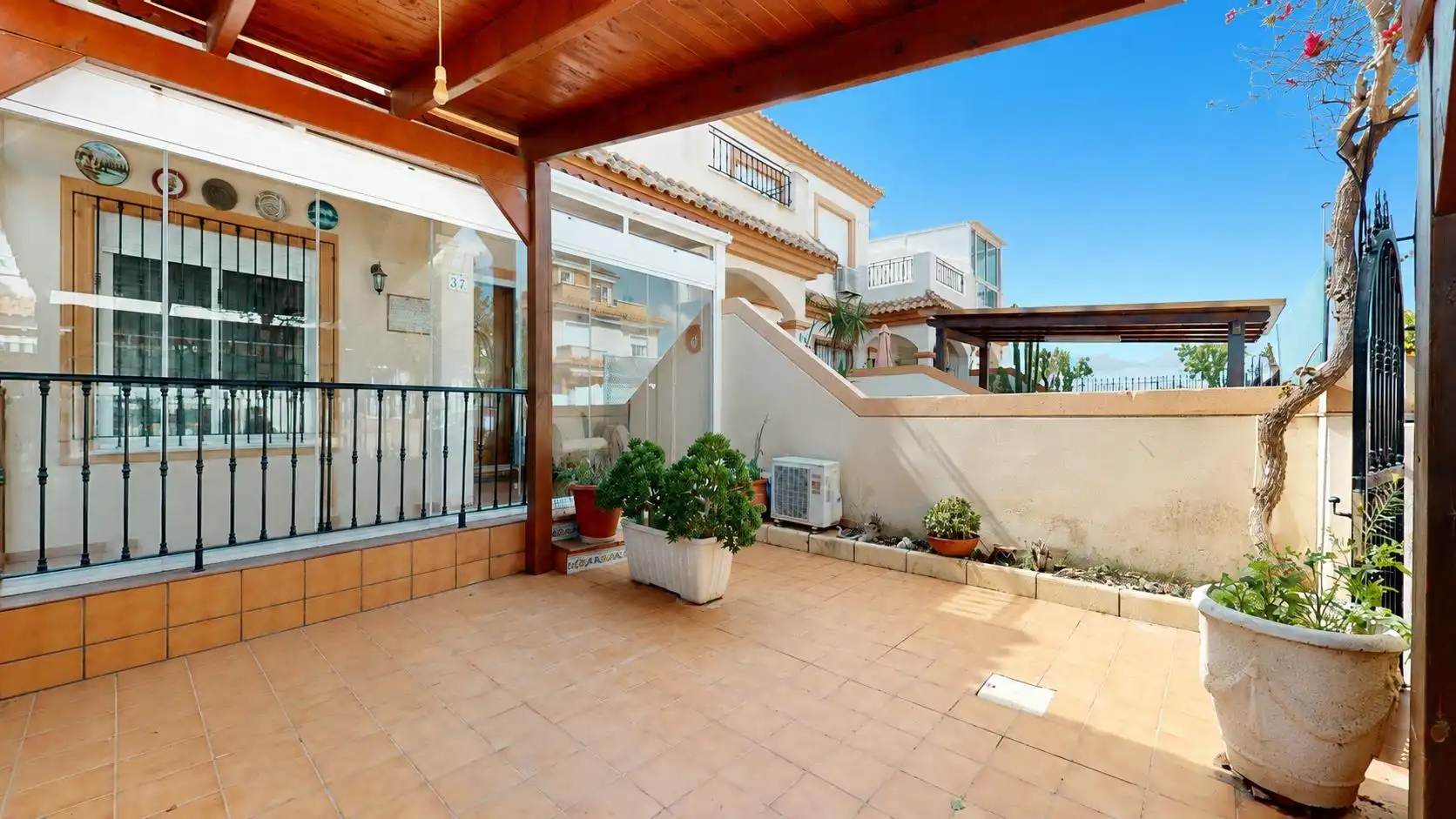 Terraza de Casa adosada en venta en Pilar de la Horadada con Terraza y Balcón