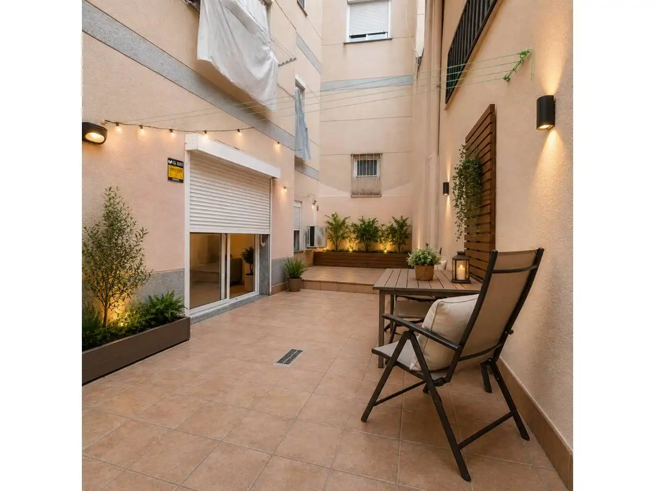 Terrasse von Wohnung zum Verkauf in Sabadell mit Klimaanlage, Heizung und Terrasse