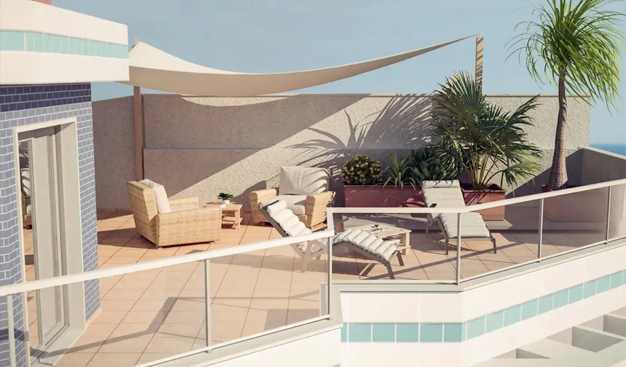 Penthouse with pool for sale in Zona Levante - Playa Fossa, imagen 5