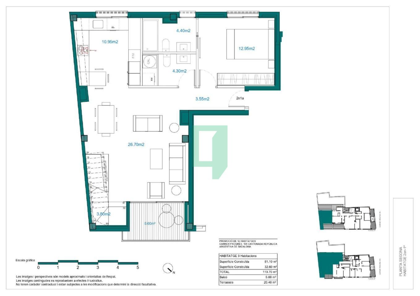 Flat for sale in Badalona  with Balcony