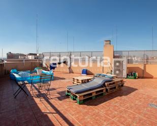 Terrace of Attic to rent in  Valencia Capital  with Air Conditioner, Terrace and Furnished