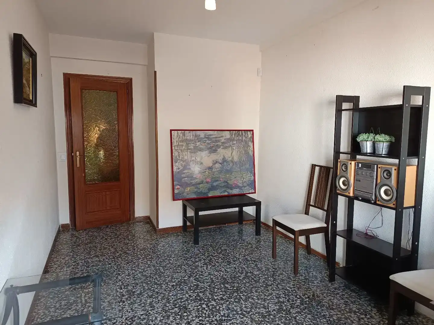 Sala d'estar de Pis en venda en  Madrid Capital amb Balcó